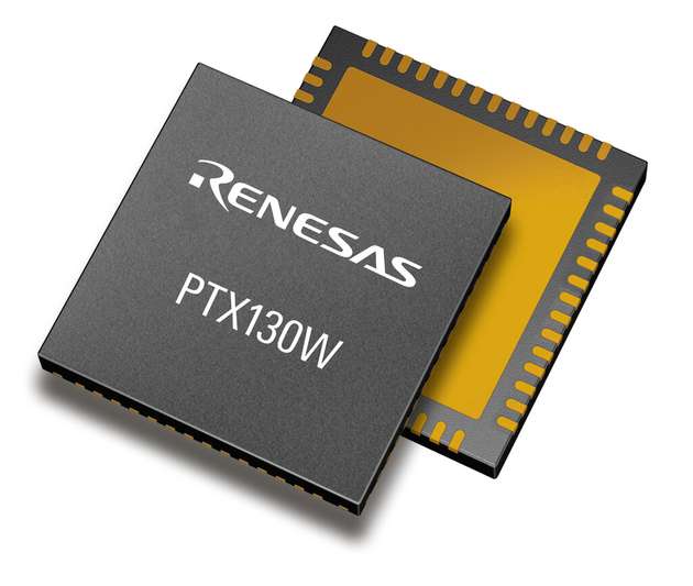 Der NFC-Transmitter PTX130W im 7×7‑mm‑PQFN-Gehäuse unterstützt kompakte Designs, bei denen eine einzige NFC-Antenne sowohl kontaktloses Laden als auch Bezahlen im Smart-Ring ermöglicht.