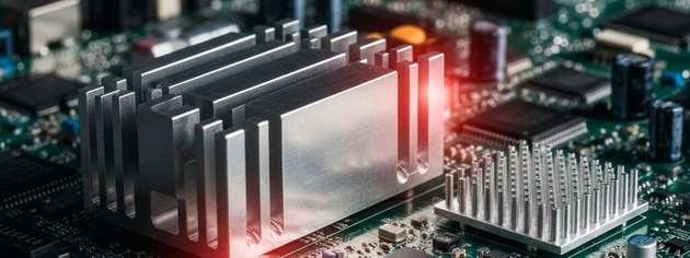 Leiterplatten-Kühlkörper für verschiedene Bauformen: von clipbaren Lösungen für TO-220/218 bis zu Profilkühlkörpern mit Lötpins für das Schwalllöten.