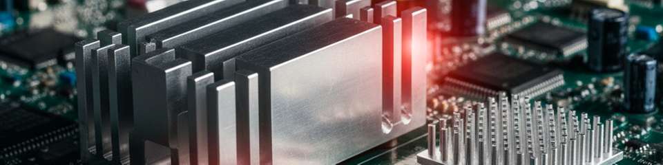 Leiterplatten-Kühlkörper für verschiedene Bauformen: von clipbaren Lösungen für TO-220/218 bis zu Profilkühlkörpern mit Lötpins für das Schwalllöten.