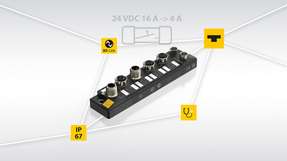 Sichert und überwacht Stromkreise direkt im Feld: Turcks IP67-Sicherung TBIF mit IO-Link