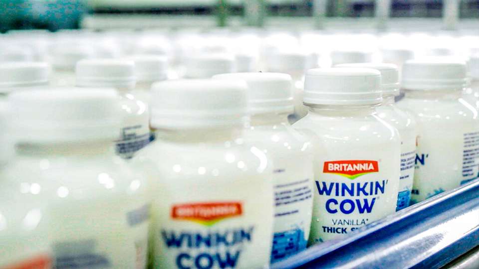 Die aseptische PET-Verpackungsanlage für die Britannia-Produktreihe Winkin‘ Cow wurde von Sidel geliefert.