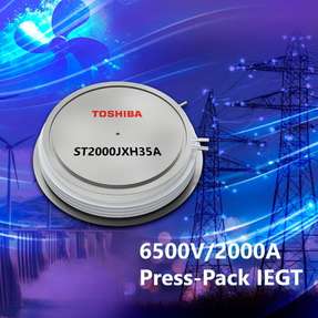 Integrierte Trench-IEGT-Chips für hohe Ausschaltvermögen und Kurzschlussfestigkeit ermöglichen Gewichtsreduzierung und Miniaturisierung von Anlagen.