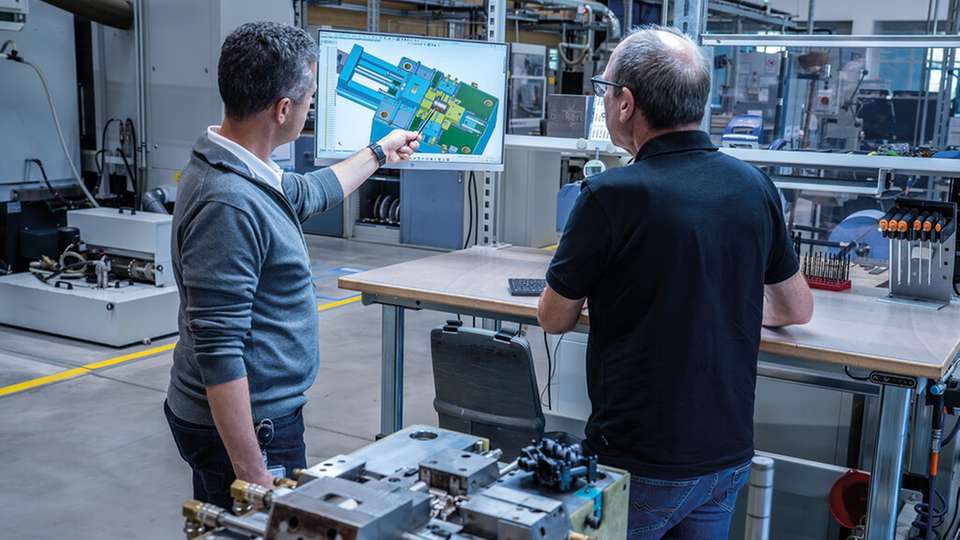 Bürkert deckt die gesamte Wertschöpfungskette der Kunststoffproduktion im eigenen Haus ab. Das ermöglicht schnelle Reaktionszeiten bei Anpassungen und verhindert disruptive Lieferketten.