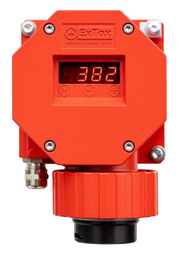 Gastransmitter für stationäre Wasserstoffüberwachung: Sensorik zur Leckageerkennung und zum Explosionsschutz, eingebunden in Gaswarnsysteme mit definierten Alarmschwellen.