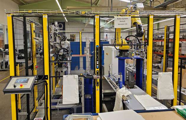 Die Umsetzung der zweiten Version des Robo Pack Systems hat Joke mechanix mit ASi Lösungen von Bihl+Wiedemann realisiert. 
