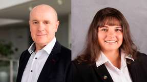 Harald Lehner, Categorymanager Voltcraft Messtechnik, und Susanne Storch, Senior Expert Test & Measurement, beide Conrad Electronic.