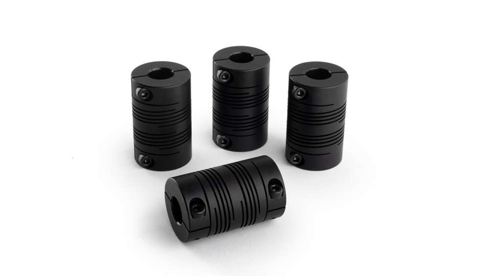 Die Beamkupplungen der D‑Serie mit sechs Wendeln sind für präzise Servo- und Motion-Control-Anwendungen ausgelegt und kombinieren hohen Versatzausgleich mit erhöhter Torsionssteifigkeit.