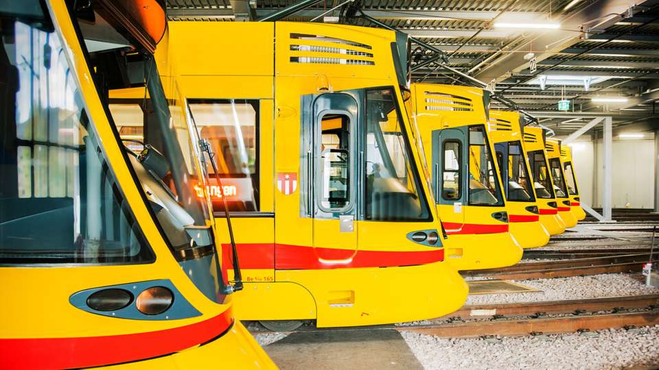 Fahrzeuge von Baselland Transport