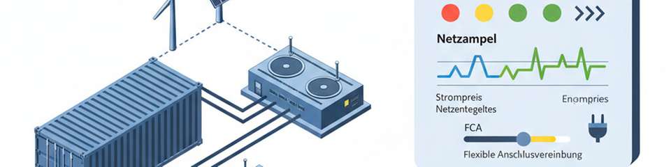 Strive.Bw untersucht, wie Großbatteriespeicher im Verteilnetz netzdienlich betrieben werden – mit Prognosen, flexiblen Netzanschlussvereinbarungen (FCA) und dynamischen Netzentgelten (AgNes).