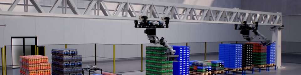 Die Mixed-Palletizing-Lösung erleichtert durch die Automatisierung der gemischten Palettierung, Unternehmen mit großer Artikel- und Variantenvielfalt den manuellen Aufwand.