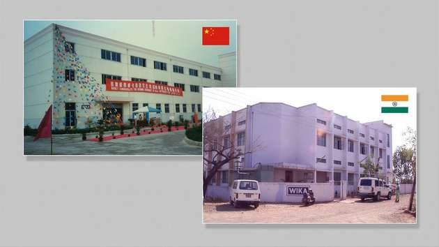 1997: Niederlassungen in China und Indien – 1997 wird im Suzhou New District, etwa 100 Kilometer westlich von Shanghai, eine Tochtergesellschaft gegründet. Es ist nicht nur ein Vertriebs-, sondern auch ein Produktionsstandort – die Grundlage für langfristiges Wachstum in China. Bereits im Jahr zuvor hat Wika in Shanghai eine Vertretung in der Tongji Universität eröffnet. Auch in Indien entsteht eine Niederlassung mit Vertriebs- und Marketingbüros sowie einer kleinen Werkstatt. 2002 kommt ein eigenes Werk für Fertigung und Montage hinzu.