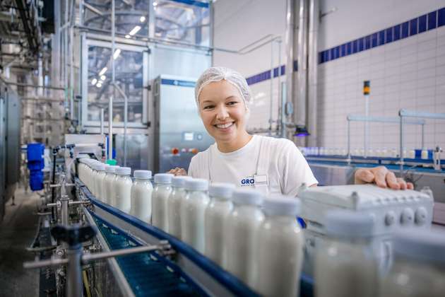 Als Handelsmarkenspezialist produziert Gropper Milchprodukte, Direktsäfte und Smoothies für Handelsunternehmen in ganz Europa. 