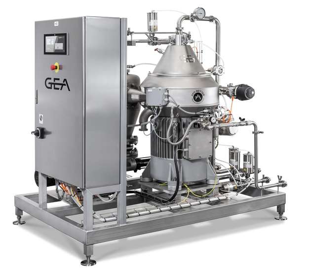 Von Gea für Craft-Brauereien entwickelt: Der effiziente „plug & win i Separator“.