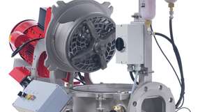 Der Nasszerkleinerer RotaCut Professional regelt die Drehzahl bedarfsgerecht und soll Energieverbrauch und Betriebskosten um 80 Prozent sowie Verschleiß um 70 Prozent reduzieren.