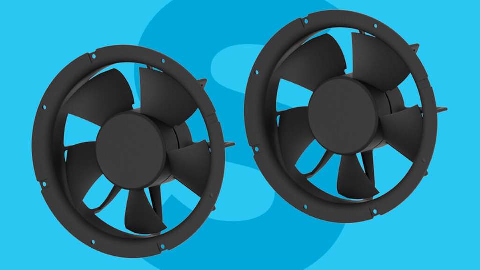 Der Eco-EC-Ventilator CF4207 von SUNON ist für große Kühlgeräte im Einzelhandel ausgelegt.