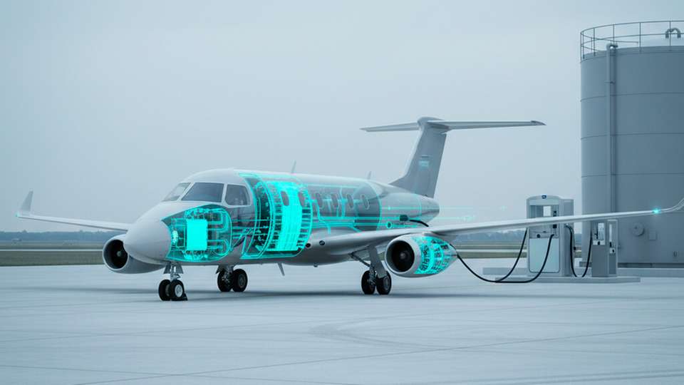 Beim Projekt H2Sky wurde ein luftfahrttauglicher Brennstoffzellen-Stack entwickelt und demonstriert – ein Schritt hin zum wasserstoffbasierten, emissionsarmen Fliegen.