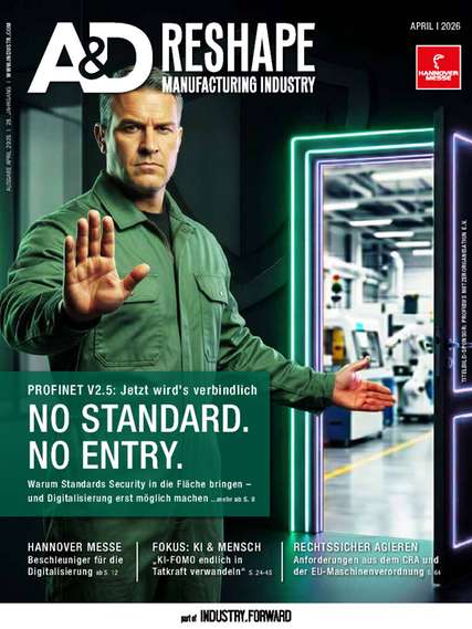 E-Paper-Ausgabe vom A&D Magazin April 2026