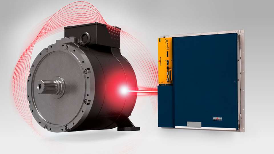 PowRex mit DST2-High-Torque-Motoren und b maXX-Servoantrieben: vollelektrischer Antrieb für Zerkleinerer, energieeffizient und wartungsarm – auch zur Umrüstung bestehender Schredder.