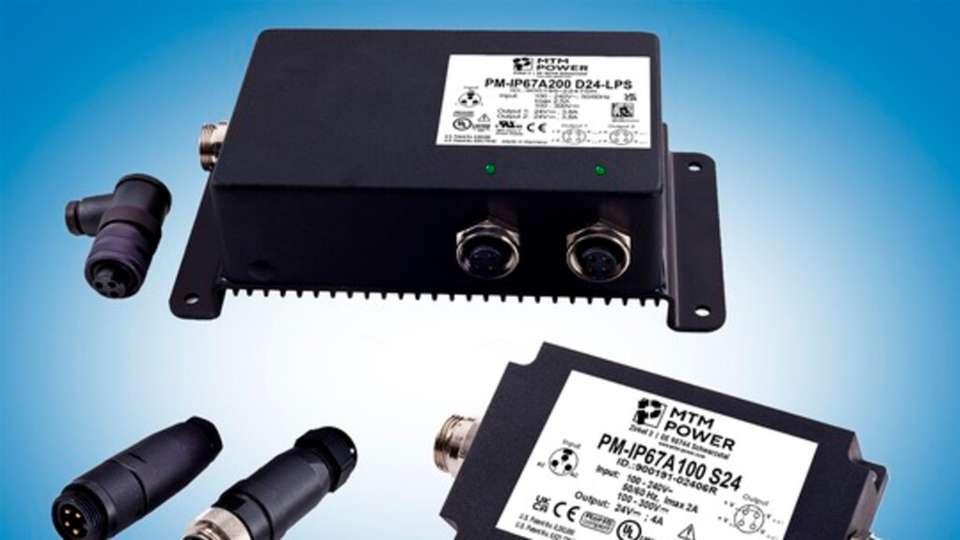 IP67-Netzteile für eine zuverlässige und flexibel integrierbare Stromversorgung für IO-Link-Systeme.