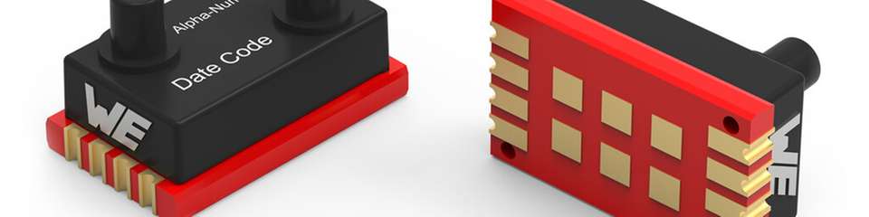 Der Differenzdrucksensor WSEN-PDMS ist in zwei Gehäusevarianten erhältlich.