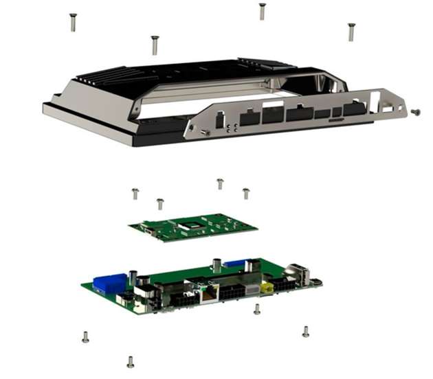 Ein modulares HMI ermöglicht es Designern, die Rechen- und Display-Hardware auszuwählen, die ihren Anforderungen entspricht, während der kompakte Formfaktor eines Panel-PCs erhalten bleibt.