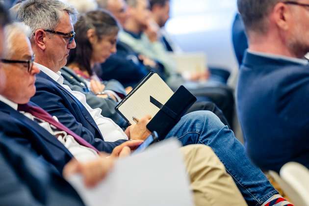Die Fachkonferenz Zukunft.DEFENCE findet im Konferenzzentrum der Rheinischen Post in Düsseldorf statt.