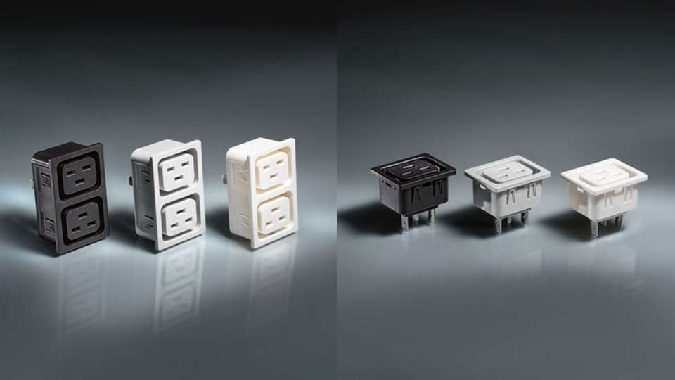 Schurter-Geräteeinbausteckdosen 4770 und 4792