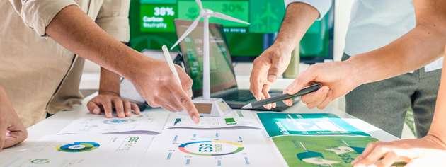 Bis 2040 soll sich der Anteil von Wind- und Solarstrom im Referenzszenario versiebenfachen und der Elektrizitätsanteil am Endenergieverbrauch soll auf 49 Prozent steigen.