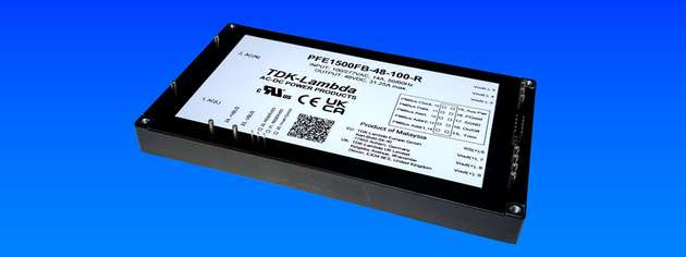 Das fünfflächige Gehäuse des PFE1500FB sorgt für ein einfacheres Wärmemanagement und geringere EMI-Abstrahlung.