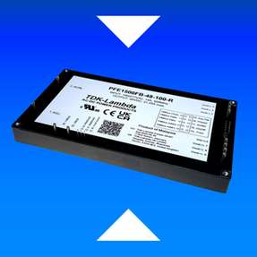 Das fünfflächige Gehäuse des PFE1500FB sorgt für ein einfacheres Wärmemanagement und geringere EMI-Abstrahlung.