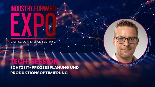 Jens Klüppelberg, Scheduling Sales Manager Europe, ist Speaker auf der INDUSTRY.forward EXPO.