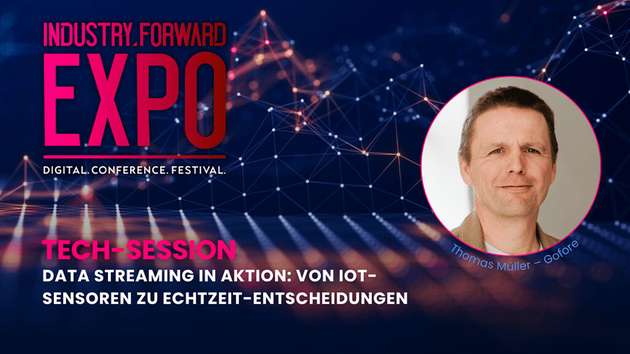 Thomas Müller, Principal Consultant bei Gofore, ist Speaker auf der INDUSTRY.forward EXPO.