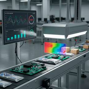 Hyperspektrale Bildgebung kombiniert mit KI erweitert die industrielle Inspektion: Material- und Kontaminationsmerkmale werden in Echtzeit erkennbar – für weniger Ausschuss, stabilere Prozesse und mehr Wettbewerbsfähigkeit.