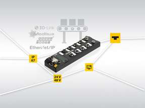 Die dezentrale Rollenmotorsteuerung TBEN-LLH-4RMC ist für Interroll-, MTA- und MPC-Motoren verfügbar.