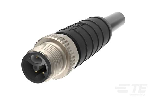 SPE-Steckverbinder von TE Connectivity im M12-Format bieten zuverlässige Daten- und Leistungsübertragung für moderne Automatisierungsumgebungen bei platzsparendem Design.