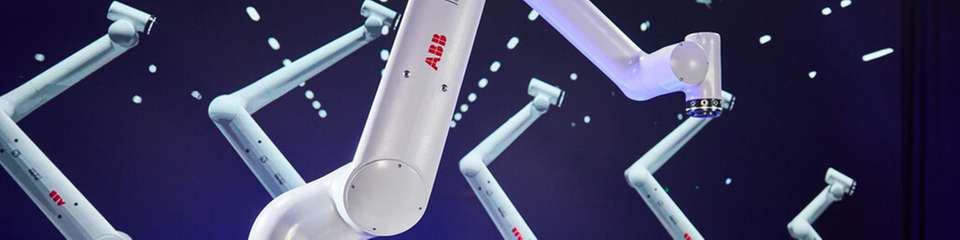 Mit der neuen Cobot-Familie PoWa schließt ABB Robotics in sechs Traglastklassen die Lücke zwischen klassischen Cobots und herkömmlichen Industrierobotern. 