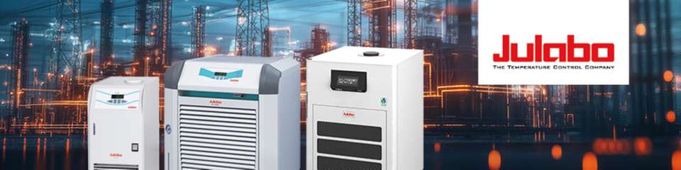 Die Umlaufkühler von Julabo für Labor und Industrie überzeugen durch präzise Temperaturführung, kompakte Bauformen, Schnittstellen zur Integration sowie Varianten für Kühl- und Heizanwendungen.
