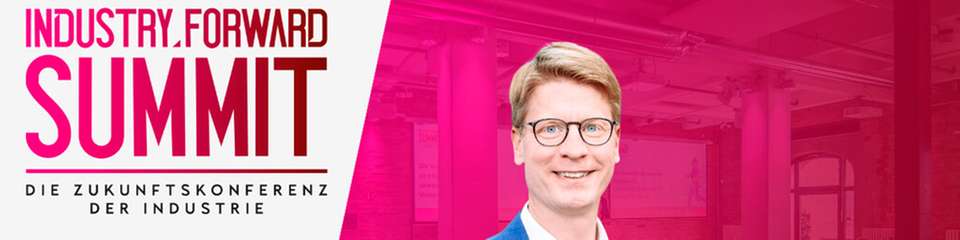 Frank Possel-Dölken, Chief Digital Officer bei Phoenix Contact, spricht auf dem INDUSTRY.forward SUMMIT 2026 über die digitale Transformation, den KI-Umbruch und Zielkonflikte globaler Standards.