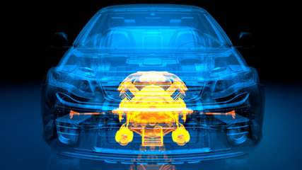 Parallel zu den Praxis-Tests wurde das Motorkonzept im Computer simulativ modelliert und bewertet.