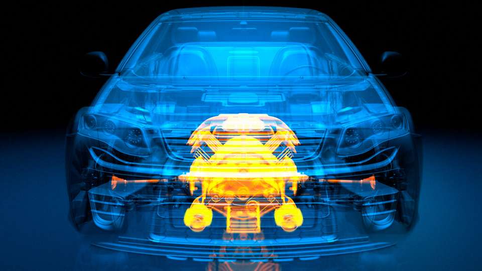 Parallel zu den Praxis-Tests wurde das Motorkonzept im Computer simulativ modelliert und bewertet.