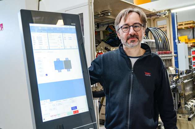Stefan Cämmerer, Leiter Software-Entwicklung und Elektrokonstruktion bei WMT Leipzig
