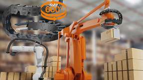Ein Produkt, zwei Lösungen: Die freitragende twisterchain bietet Energieführung mit über 600-Grad-Rotation, schneller Montage, maximale Flexibilität und hoher Lebensdauer für Robotikanwendungen.