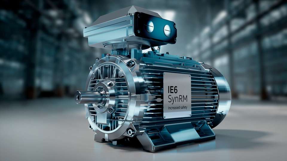 Der neue ABB IE6 SynRM Increased Safety Motor ist weltweit der erste Hyper-Efficiency-Motor der Effizienzklasse IE6, der nach ATEX- und IECEx-Anforderungen für explosionsgefährdete Bereiche zertifiziert ist – und reduziert Energieverluste im Vergleich zu herkömmlichen IE3-Motoren um bis zu 60 Prozent.