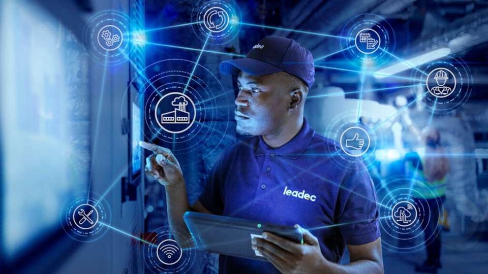 Leadec ist in mehr als 900 Fabriken weltweit tätig.