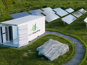 Hybridpark aus Windenergie und Photovoltaik: Durch netzbildender Wechselrichtertechnik kann die Anlage künftig Momentanreserve bereitstellen und ist damit ein zentraler Baustein zur Stabilisierung des Stromnetzes.