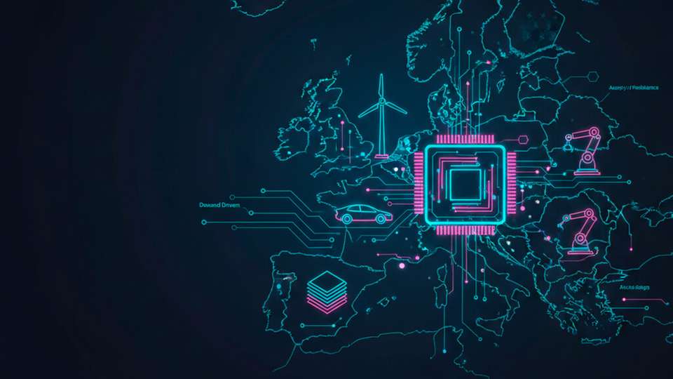 Steigende Chipnachfrage in Europa: Die Branchen Automotive, Energie und Robotik treiben den Bedarf. Gefragt sind ein schrittweiser Ausbau von Design und Advanced Packaging sowie langfristig nachfragegetriebene Fertigungskapazitäten.