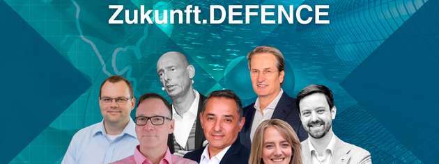 Themen-Tables auf der Zukunft.DEFENCE: Experten aus Industrie, Verbänden und Beratung diskutieren Lieferkette, Cybersicherheit, Vergaberecht und Markteinstieg im Verteidigungssektor.