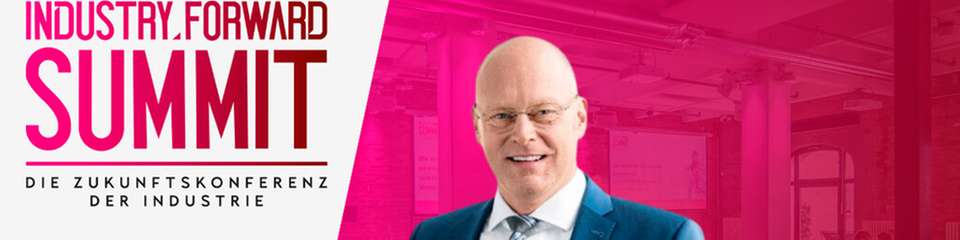 Thomas Böck, Vorstandsvorsitzender bei Festo, spricht am 2. Juli 2026 auf dem INDUSTRY.forward SUMMIT über Innovationsführerschaft, KI und strategische Partnerschaften im Mittelstand.