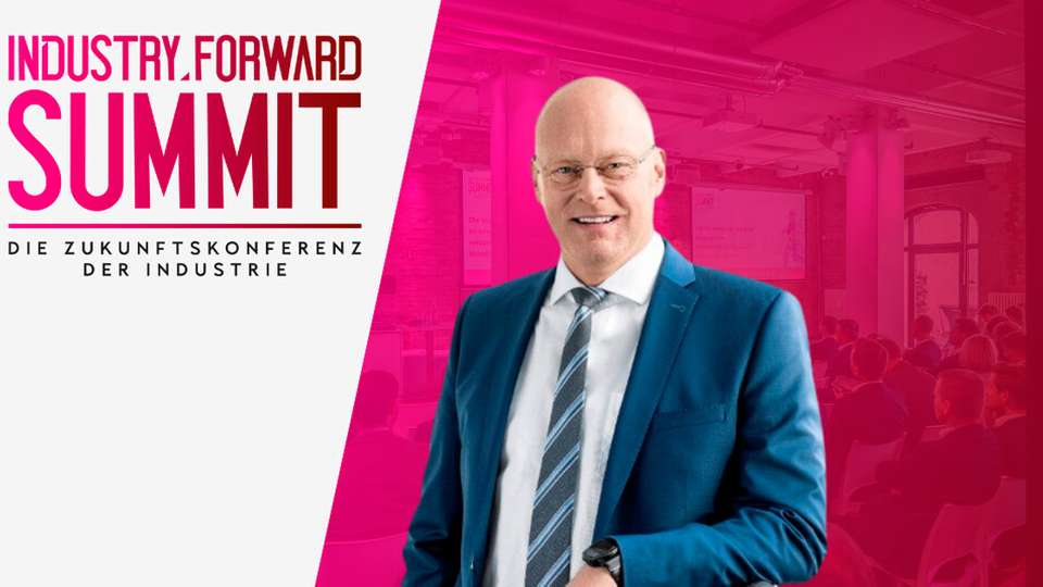 Thomas Böck, Vorstandsvorsitzender bei Festo, spricht am 2. Juli 2026 auf dem INDUSTRY.forward SUMMIT über Innovationsführerschaft, KI und strategische Partnerschaften im Mittelstand.