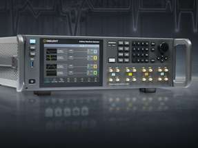 SDG8000A-Serie von Siglent: Arbiträrsignalgenerator mit HF- und IQ-Synthese bis 5 GHz, Abtastrate bis 12 GSa/s.
